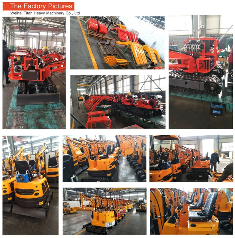 0.25m3 Bucket Capacity 1200kg Mini Excavator with Best Price
