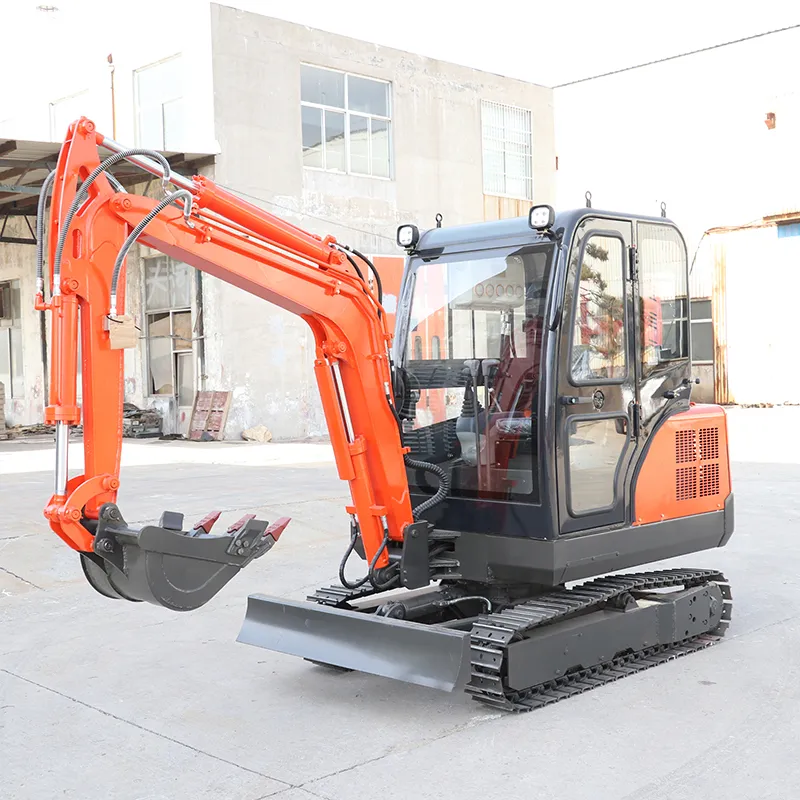 0.8-3.5 Ton Mini Excavator with Rubber Track