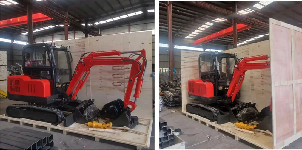 0.8-3.5 Ton Mini Excavator with Rubber Track