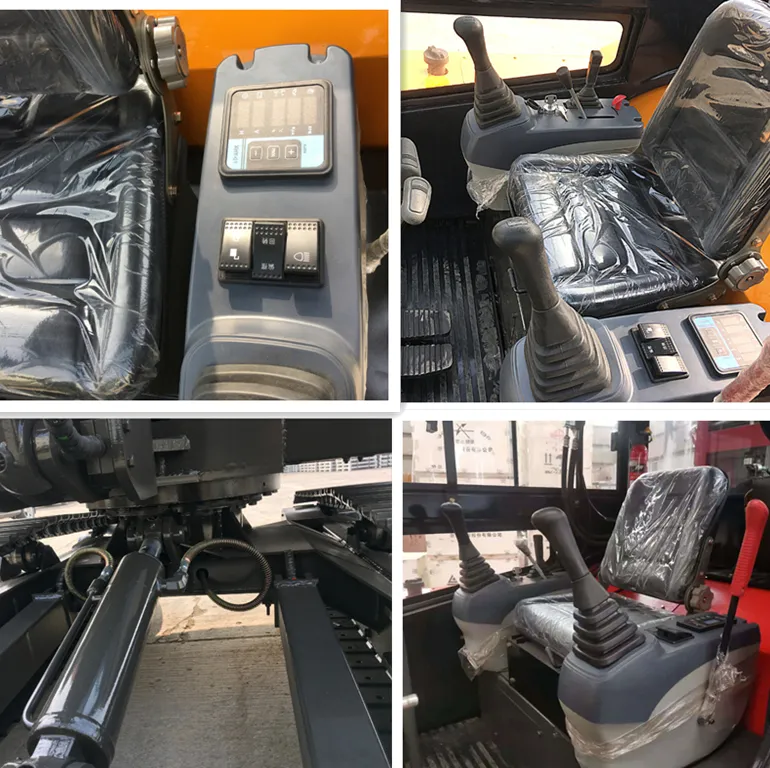 0.8-3.5 Ton Mini Excavator with Rubber Track