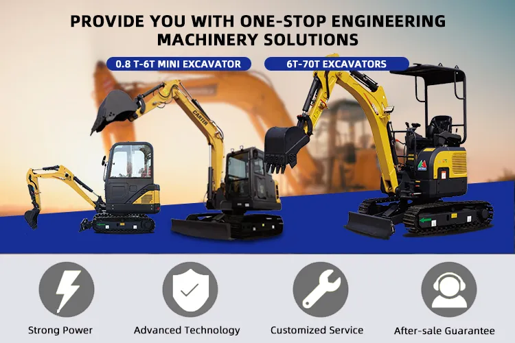 0.8 Ton Crawler Small Digger Mini Excavator Price for Sale