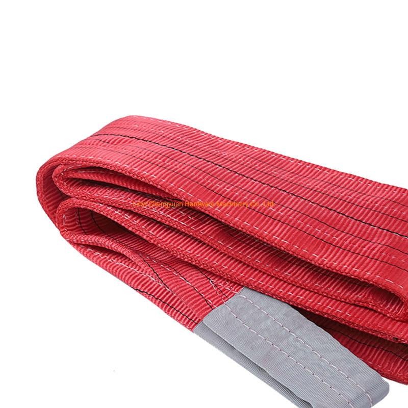 1-10t Safety Flat Eye Webbing Belt Straps Lifting Sling