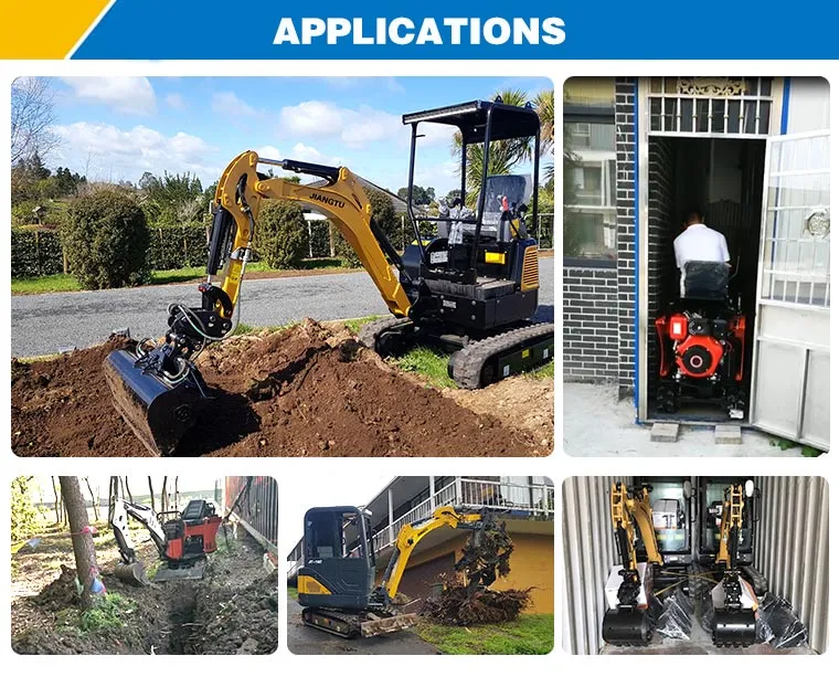 1.8t Final Drive Mini Excavator Micro Excavator Jt20