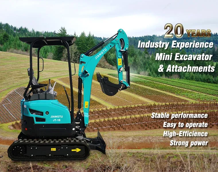 1.8t Final Drive Mini Excavator Micro Excavator Jt20