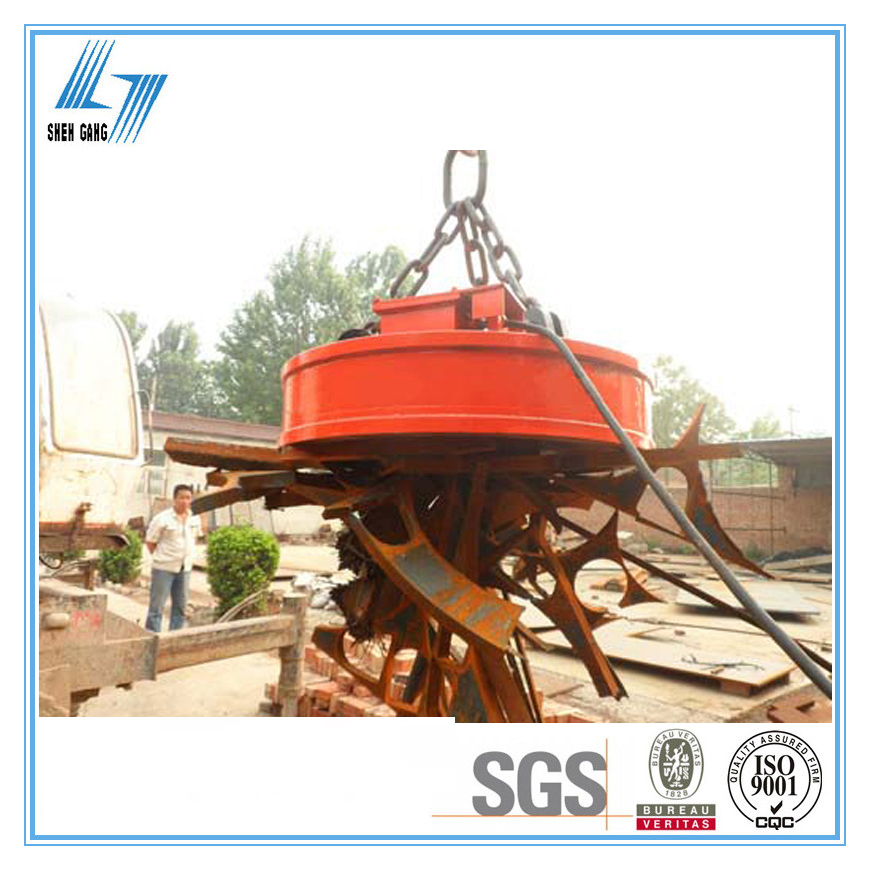 1000kg Scraps Hoist Crane Lifting Magnet