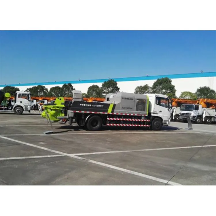 100cbm/H 10018r Zoomlion Hydraulic City Pump Trailer Pumps Truck