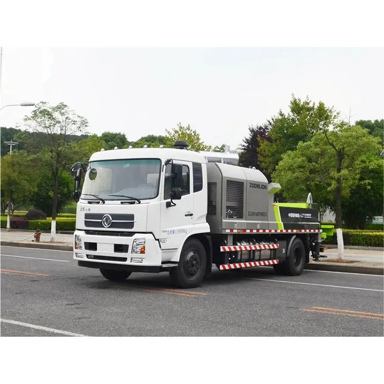 100cbm/H 10018r Zoomlion Hydraulic City Pump Trailer Pumps Truck