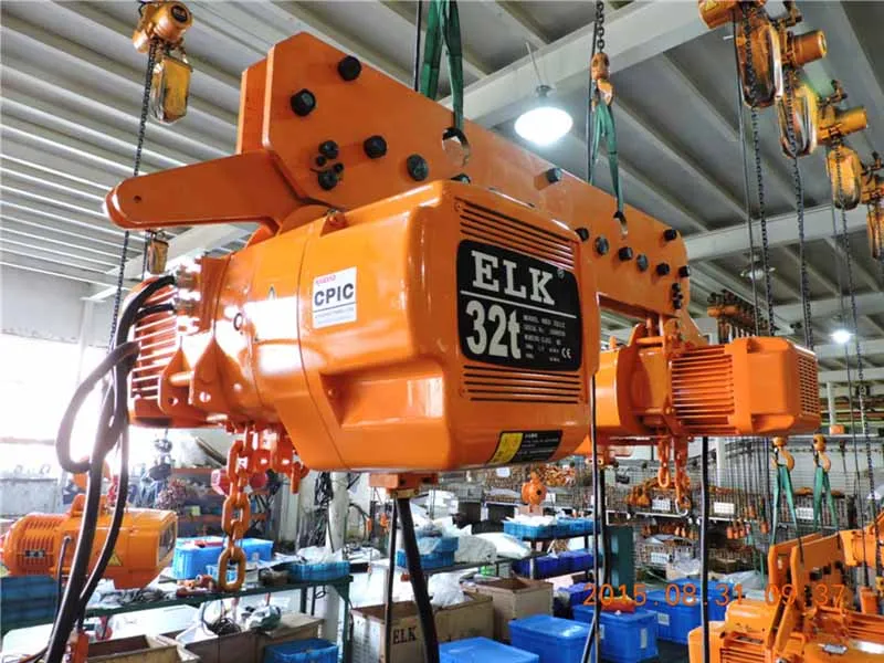 10ton Low Clearance Monorial Electric Chain Hoist