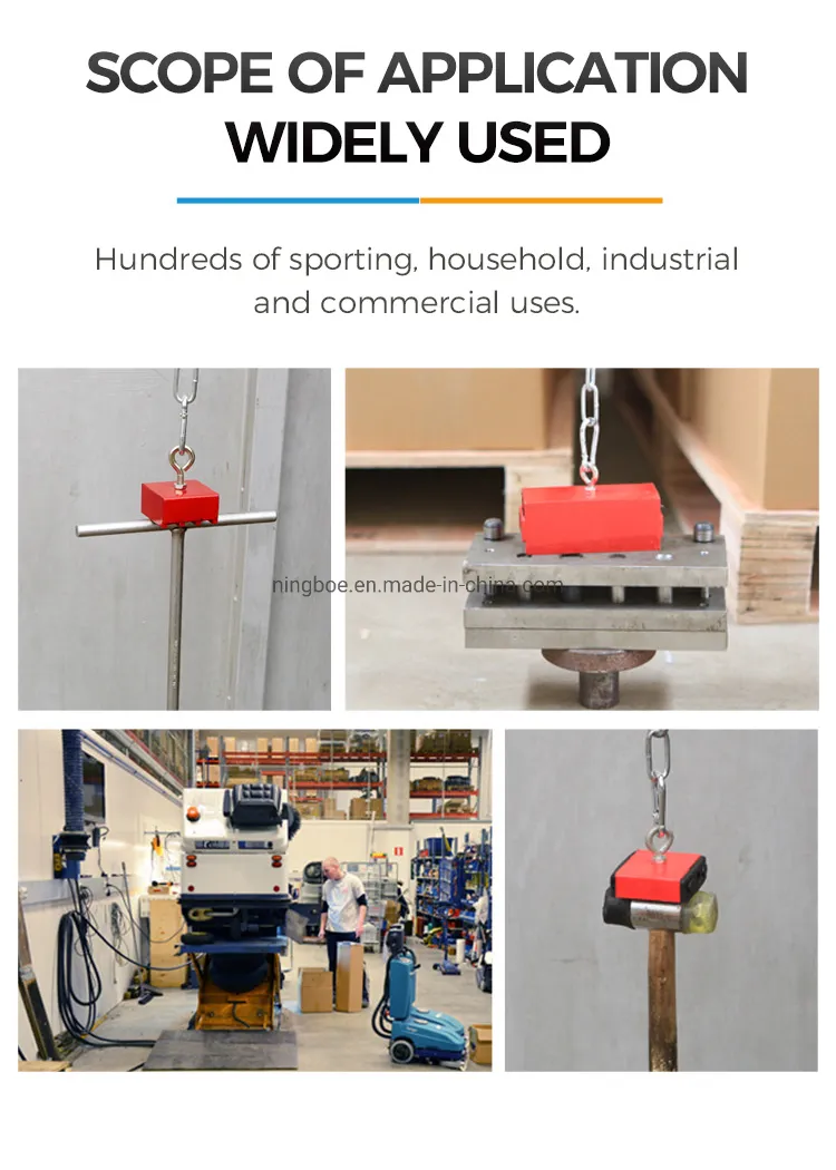 150 Lbs Underwater Fishing Magnet Holding and Retrieving Holding Magnet with Eyebolt