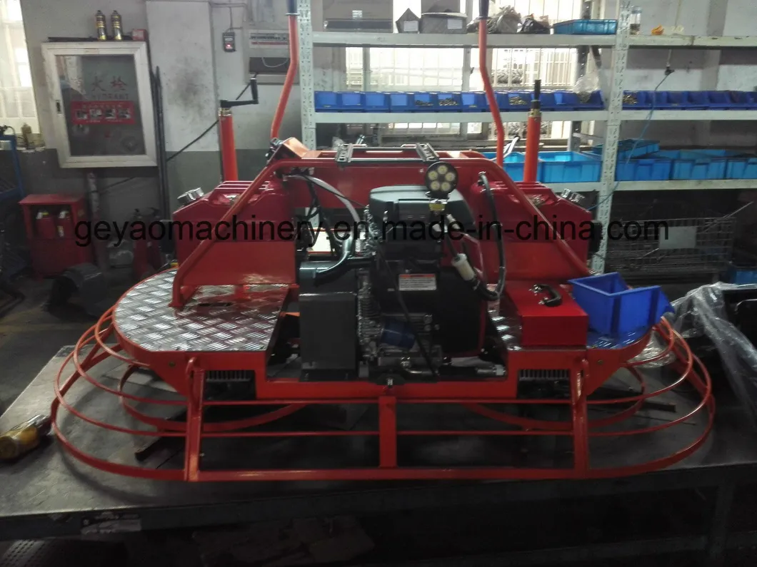 16.2kw Gasoline Concrete Power Trowel Machine with Adjustable Seat Gyp-836
