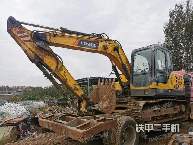 19*10 Used Mini Medium Backhoe Excavator Lovol Fr170e Construction Machine Second-Hand