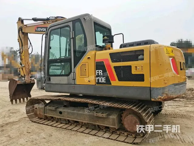 19*7 Used Mini Medium Backhoe Excavator Lovol Fr170e Construction Machine Second-Hand