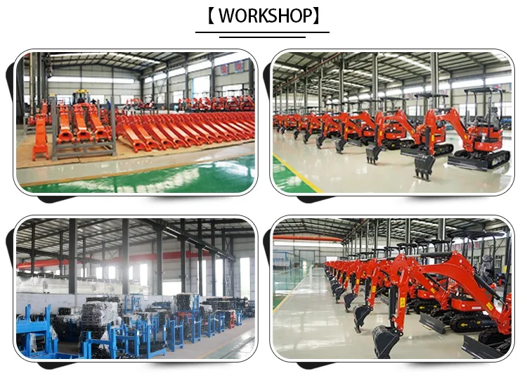 2 Ton High Quality Mini Excavator Small Ditch Digging Tool New Machinery Excavator Digger