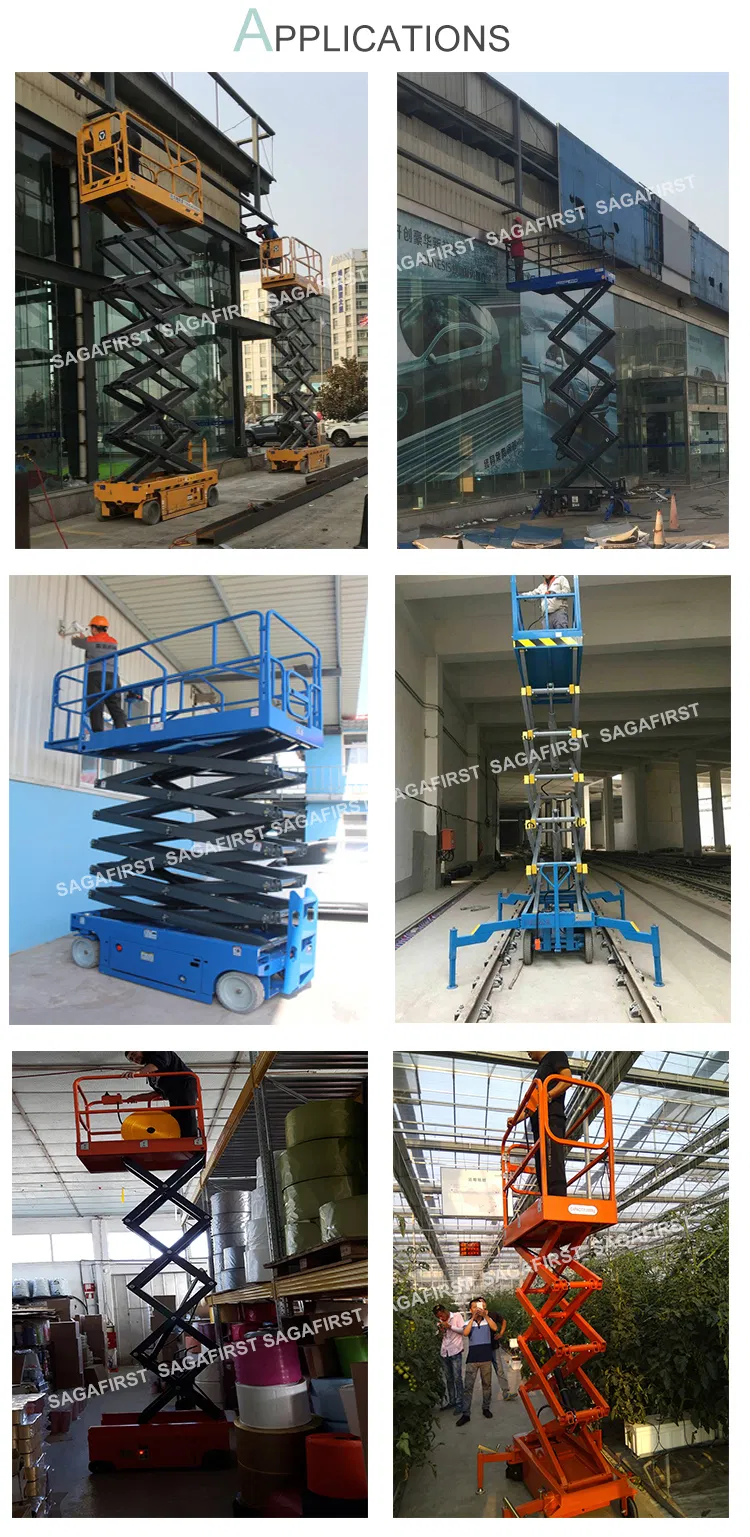 2000kg Mini Mobile Electric Scissor Hydraulic Platform Lift