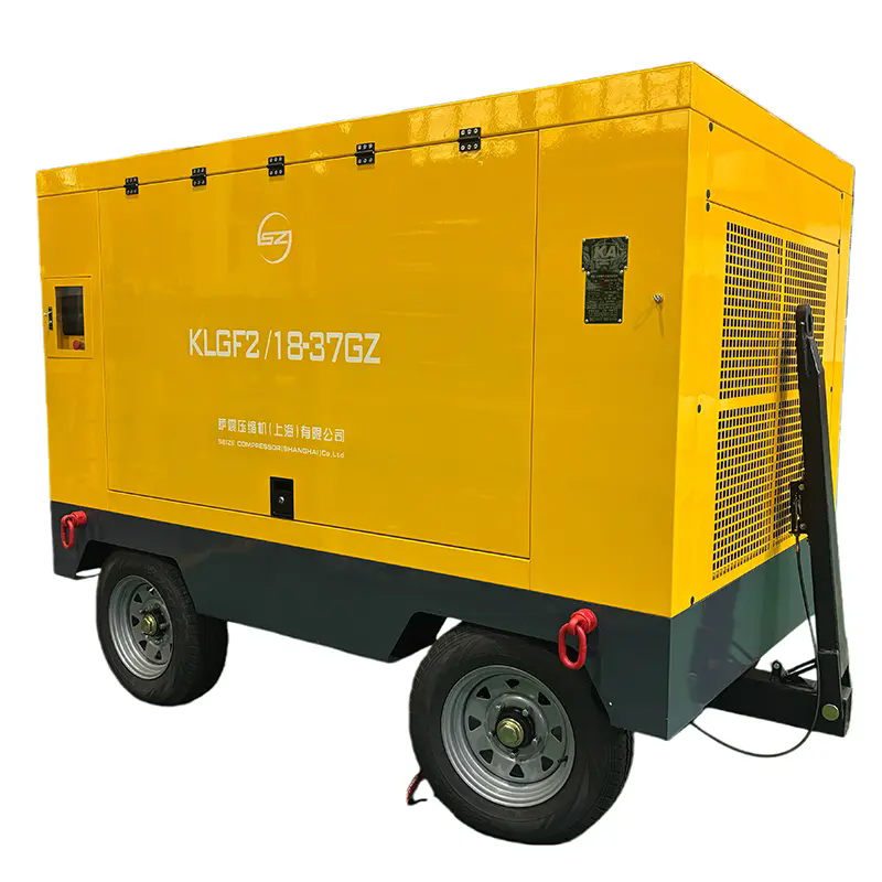 How Does a Diesel Engine Portable Air Compressor Improve Jobsite Efficiency?