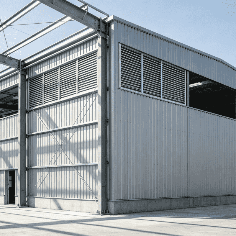 Is a Durable Light Steel Prefabricated Warehouse More Cost-Effective Than Heavy Steel for Large Industrial Storage Building Needs