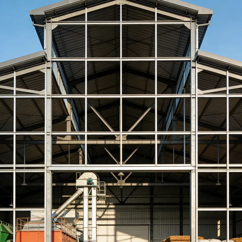 Does a Steel Frame Farm Processing Workshop Require Special Ventilation for Meat Processing