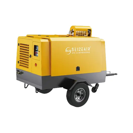 How Does a Single Stage Diesel Portable Air Compressor Improve Industrial Air Supply Efficiency?