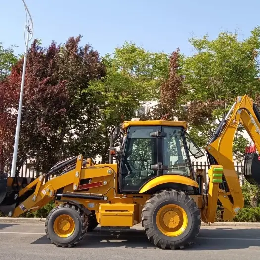How Deep Can a 3CX Construction Backhoe Loader Excavate with Its Backhoe Attachment