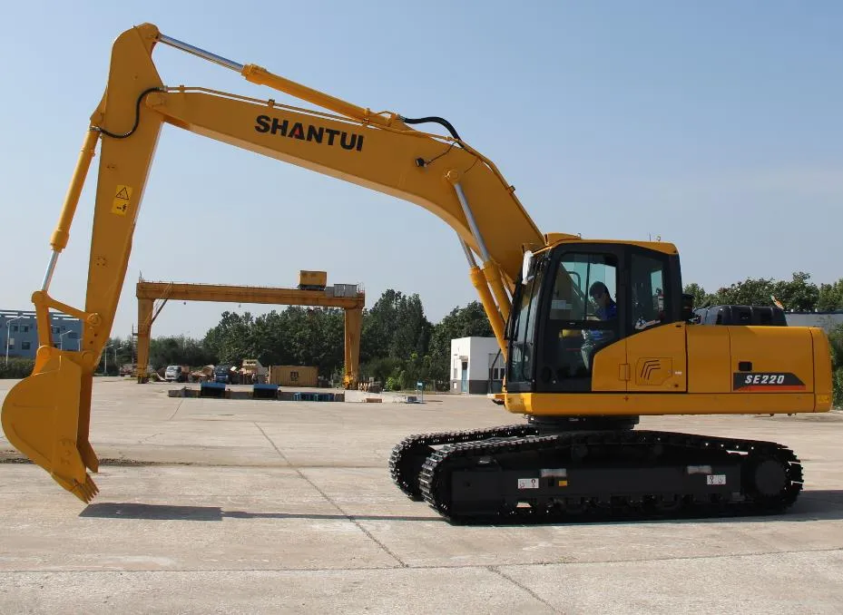 22 Ton Shantui Se220 Hydraulic Crawler Excavators Parts
