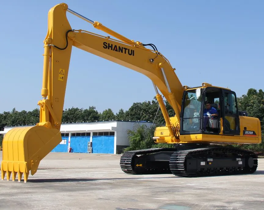 22 Ton Shantui Se220 Hydraulic Crawler Excavators Parts