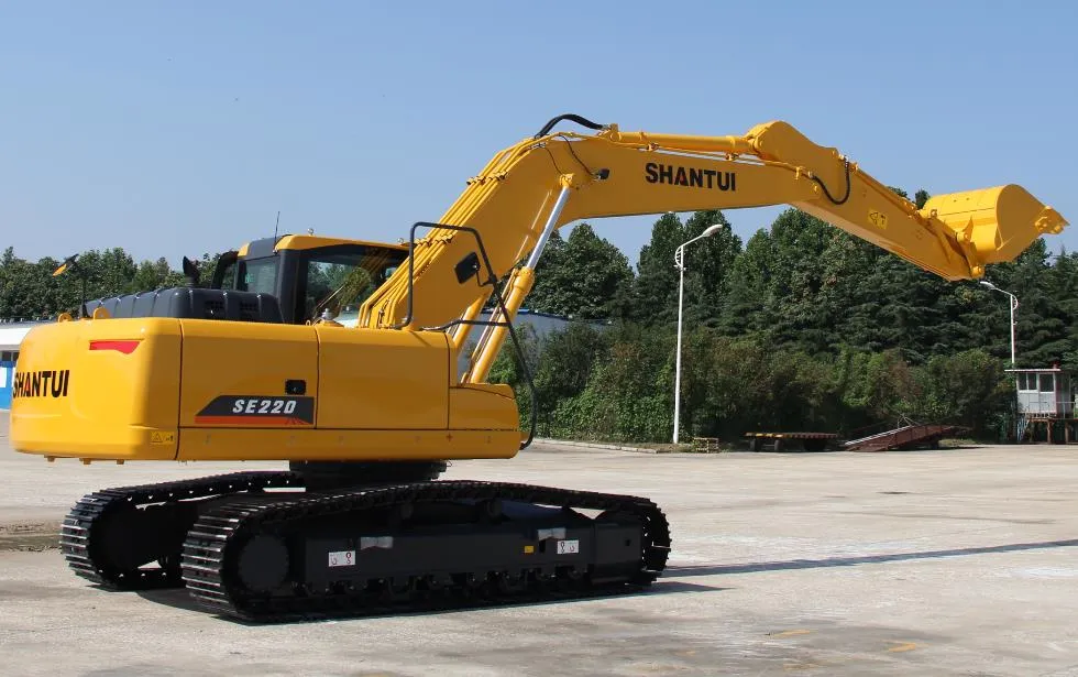22 Ton Shantui Se220 Hydraulic Crawler Excavators Parts