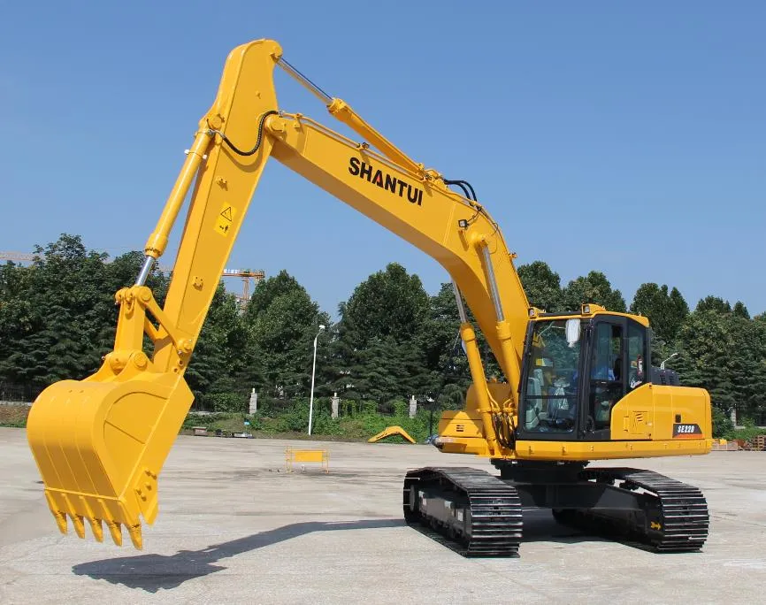 22 Ton Shantui Se220 Hydraulic Crawler Excavators Parts