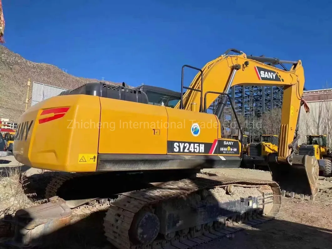 24 Ton Used Secondhand Sany Sy245h Hydraulic Crawler Track Construction Machinery Equipment Backhoe Excavadora Usada Excavatrice Excavator Excavators