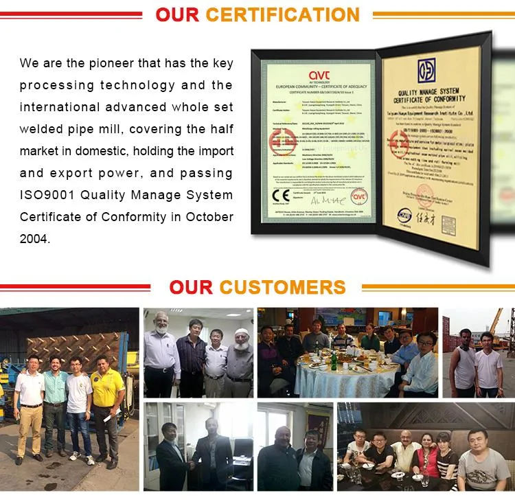 2540 Frontal Swing Type Spiral Welded Pipe Mill SSAW Automatic Tubes