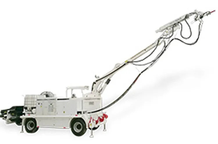 30 Cubic Meters Shotcrete Machine Wet Shotcrete Manipulator Concrete Spray Machine