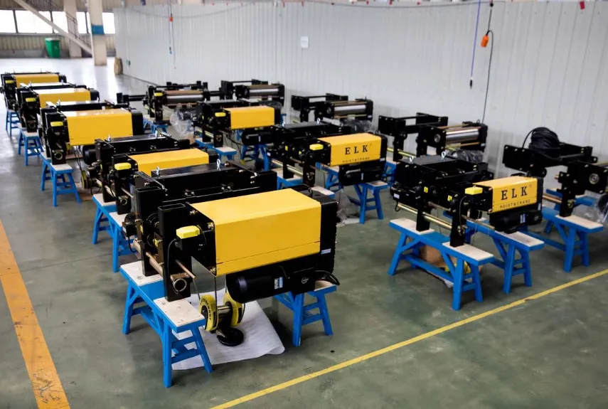 32t 12m Electric Wire Rope Hoist Foot-Mounted Hoist