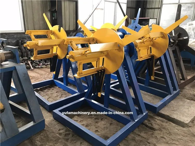 3t CZ Purlin Machine Used Manual Decoiler Uncoiler