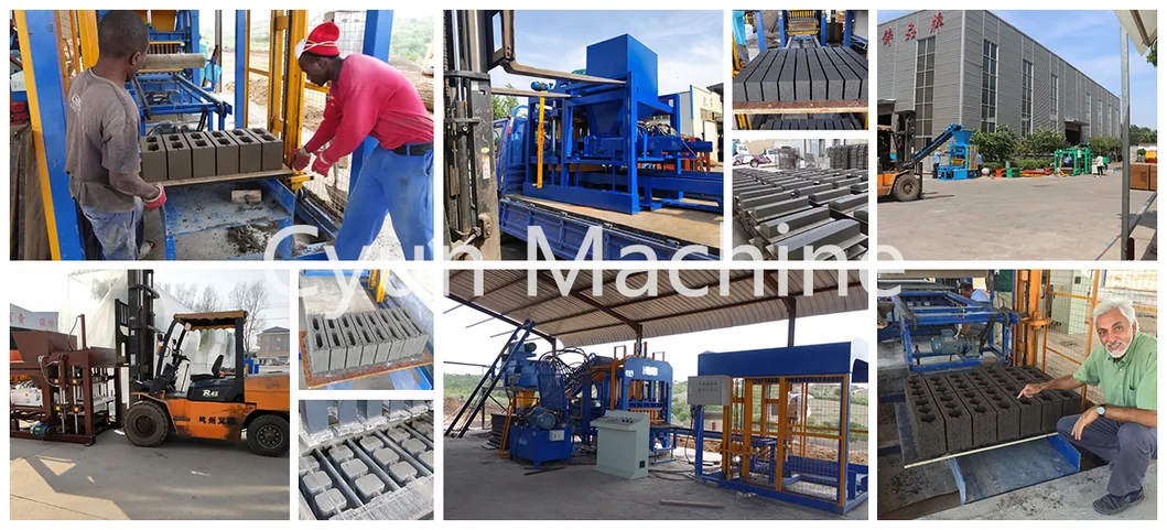 4-40 Brick Machine Manual Fly Ash Brick Making Machine