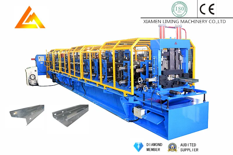 40HP+20gp, Wrapped with Waterproof Cloth Customized C Roll Forming Machine
