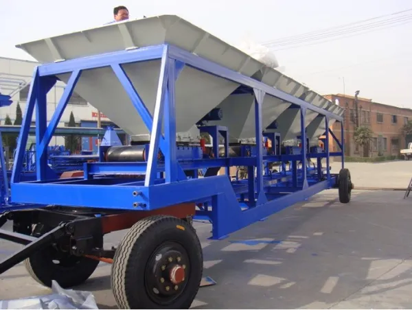 40L-175L Per Hour Bitumen Mixer Mobile Asphalt Mixing Plant