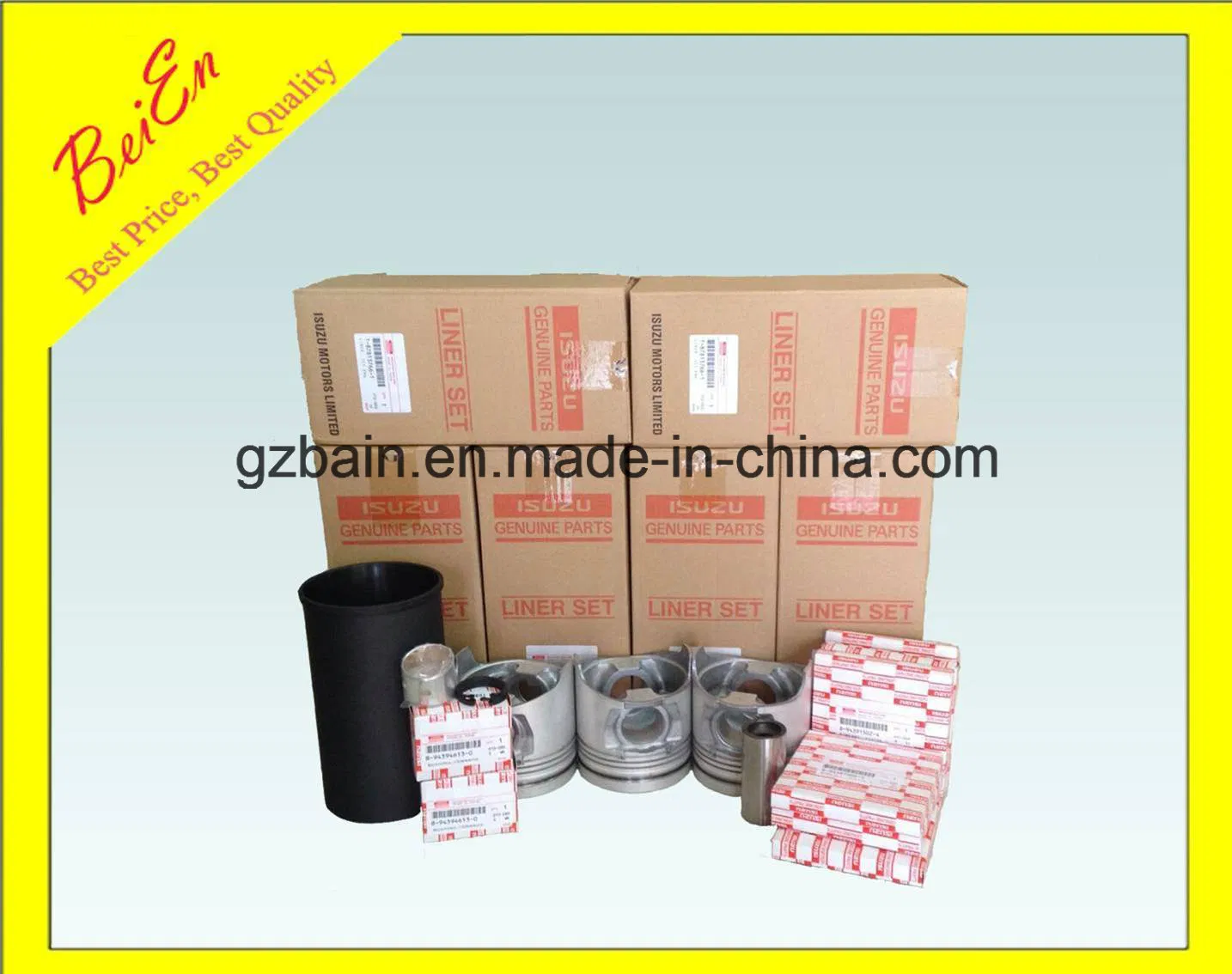 4HK1/6HK1 Liner Kit / Set for Excavator Engine Part Manufature