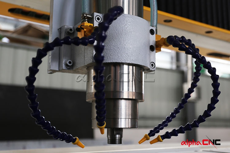 5.5kw Water Cooling Spindle Ceramic Tile CNC Limestone Engraving Machine
