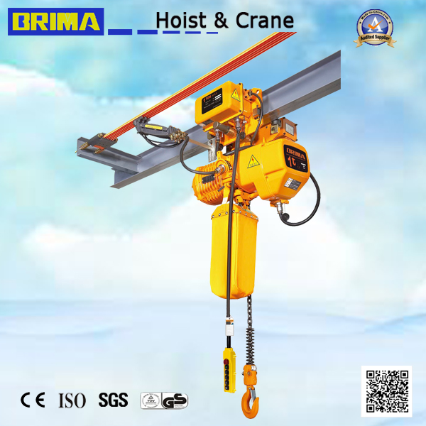 5ton Double Speed Electric Chain Hoist with Electric Trolley