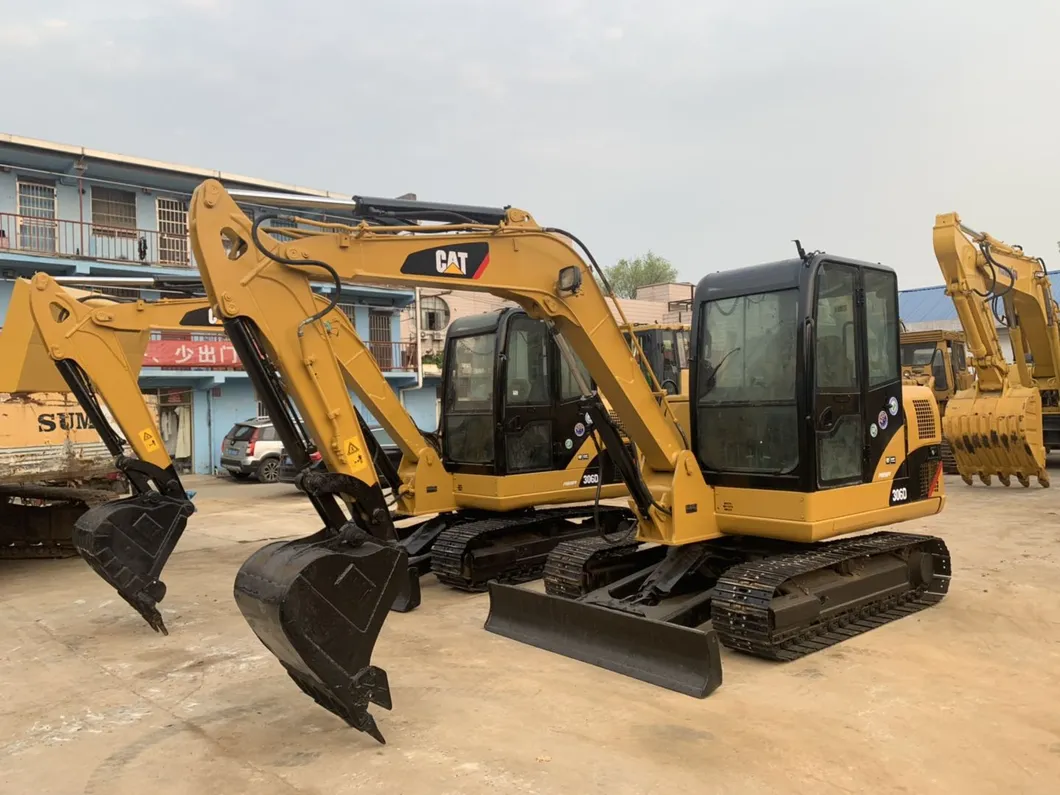 6 Ton Mini Hydraulic Excavator Hyundai R60-7 Original From Korea for Sale