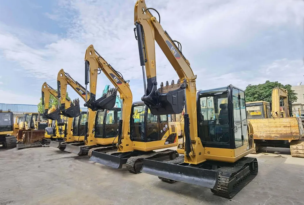 6 Ton Mini Hydraulic Excavator Hyundai R60-7 Original From Korea for Sale