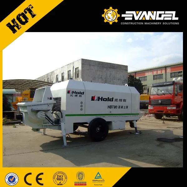 63m3/H Liugong Hold Trailer Concrete Pump Hbt60-13-132s