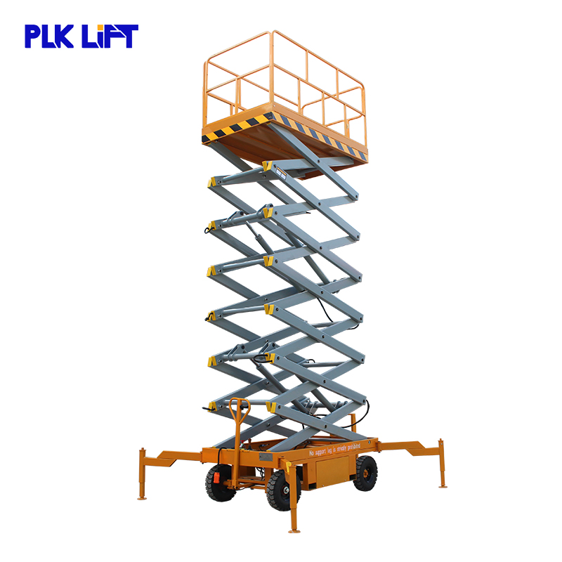 6m to 12m 14m Mobile Scissor Lift Electric Hydraulic Man Lift