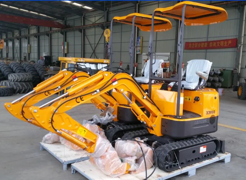 880kg Xn08 Crawler Excavator From Factory Mini Excavator 1.6ton
