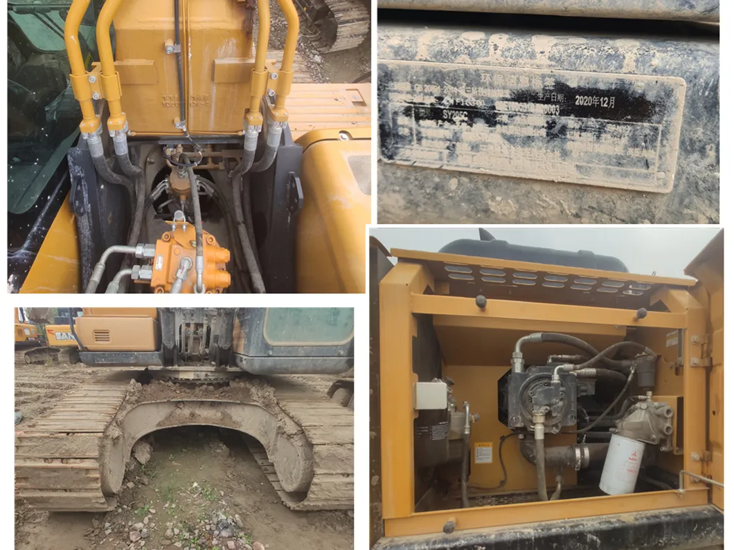 99% New Second Hand Big Capacity Multiple Functions Internal Combustion Drive Sany Construction Hydraulic Excavator in Second Hand Sy205c for Cheap Sale