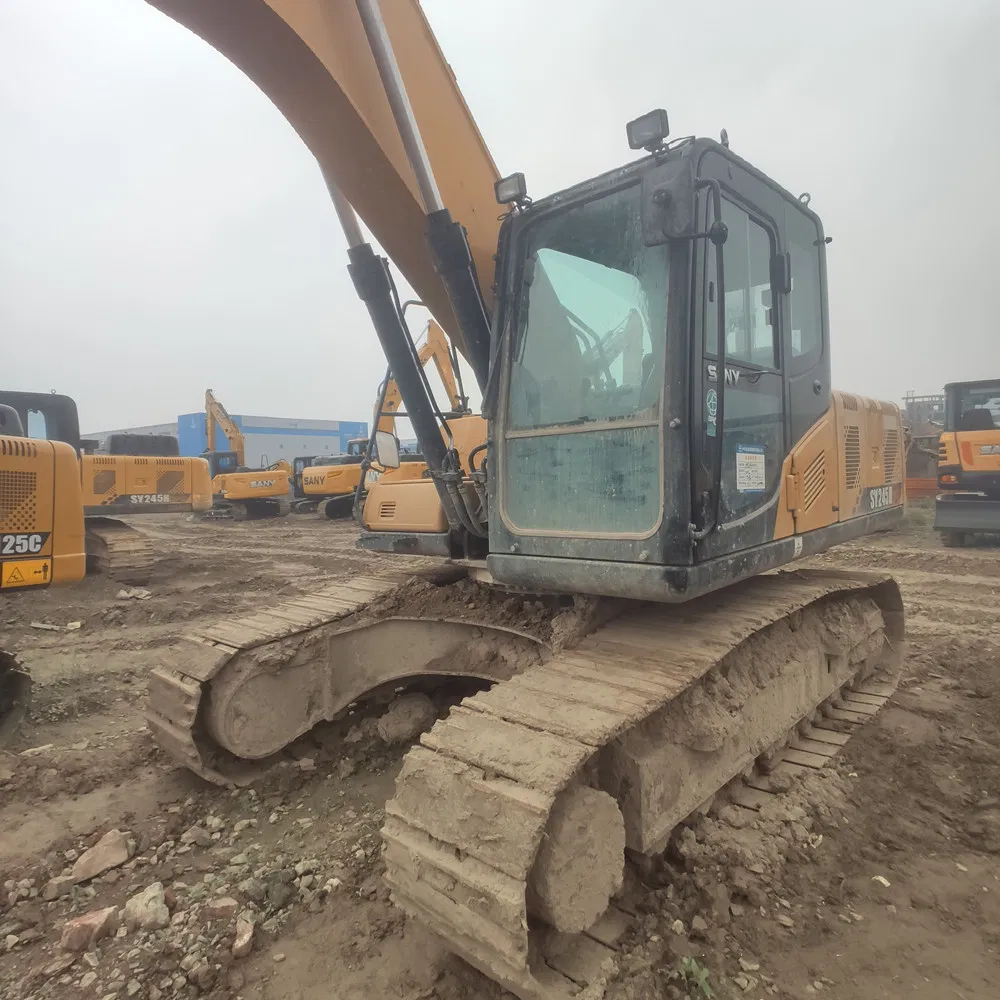 99% New Second Hand Big Capacity Multiple Functions Internal Combustion Drive Sany Construction Hydraulic Excavator in Second Hand Sy205c for Cheap Sale