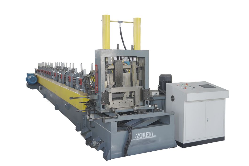 Adjustbale Size and Customized Type C Purlin Roll Forming Machine