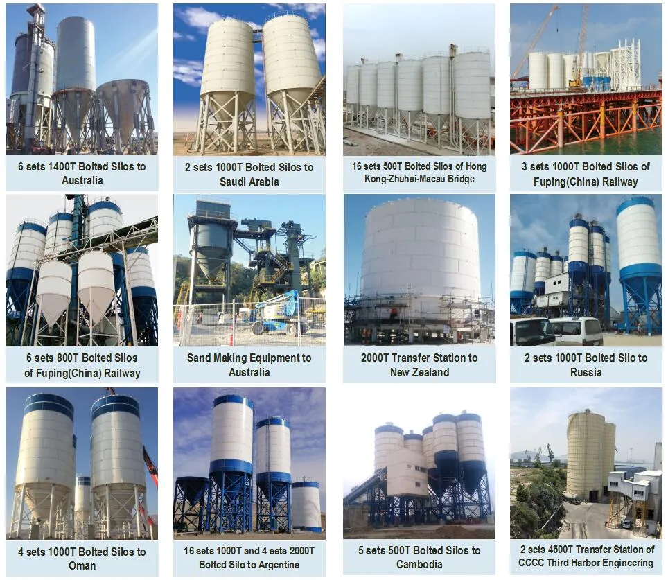 All Kinds of Detachable Cement Silo for Sale