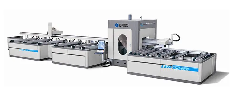 Aluminium Profile CNC Cutter Machine Price Window Machinery Automatic Aluminum Window Profile Cutting Center