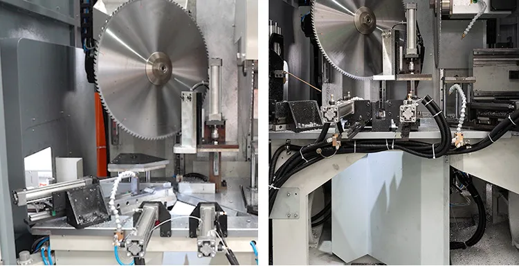 Aluminium Profile CNC Cutter Machine Price Window Machinery Automatic Aluminum Window Profile Cutting Center