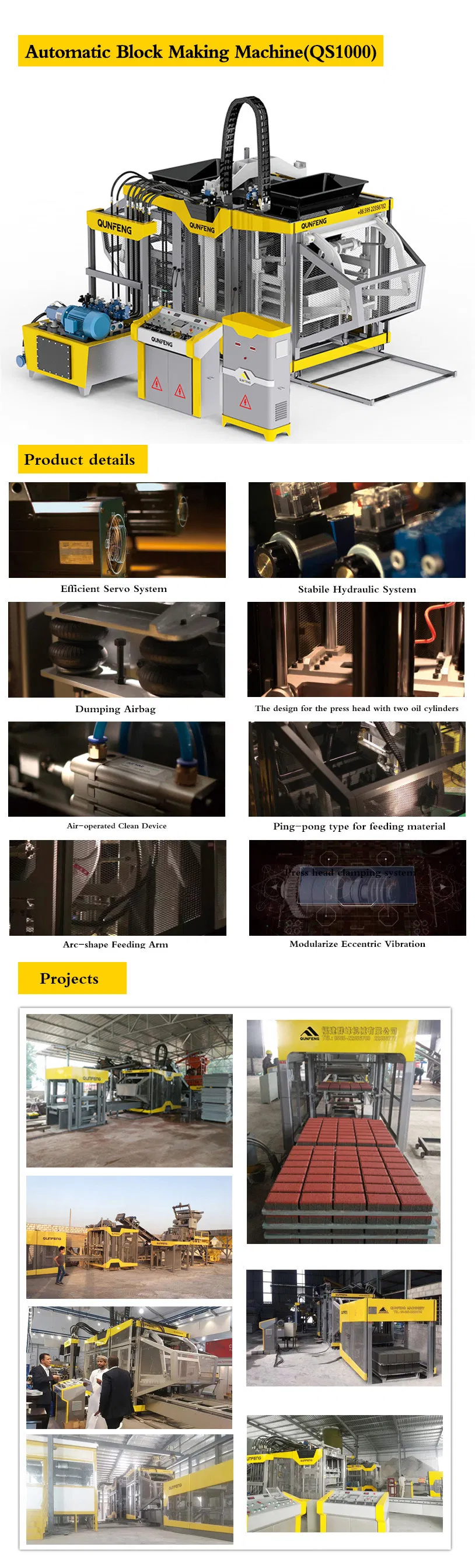 Automatic Block Making Machine Interlocking Brick Making Machine